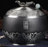 益舍堂手工純錫茶葉罐家用錫器儲茶罐企業(yè)定制logo商務(wù)禮品茶具送禮老師 茶語(yǔ)小號 曬單實(shí)拍圖