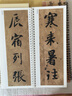 全2冊(cè) 智永楷書千字文 全文放大近距離臨摹卡 傳世碑帖大字臨摹卡線圈活頁裝訂 智永真書千字文放大本毛筆楷書書法字帖 成人碑帖練字帖附簡(jiǎn)體注釋高清原碑拓本印刷 安徽美術(shù)出版社 曬單實(shí)拍圖