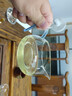 領(lǐng)藝優(yōu)選高端玻璃公道杯功夫茶具配件可電陶爐/蠟燭加熱茶海分茶器 春光玻璃公道杯-(灑金藍) 曬單實拍圖