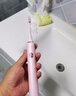 SOOCAS素士 電動(dòng)牙刷 聲波震動(dòng)充電式男女成人情侶款X3S （配云感刷頭） 送男友女友節日禮物 X3S少女粉【模式*4+刷頭*2】 曬單實(shí)拍圖