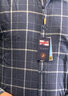 諾貝爾保羅純棉襯衫男長(cháng)袖秋冬新款全棉磨毛中青年小格子商務(wù)休閑法蘭絨襯衣 MG6860 中灰白格 40 【建議135-150斤】 曬單實(shí)拍圖