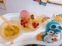 飛利浦新安怡（AVENT）兒童輔食餐具寶寶碗嬰幼兒喂養工具餐具嬰童訓練勺碗筷子硅膠軟勺 超大輔食碗（無(wú)蓋基礎版） 6m+ 曬單實(shí)拍圖