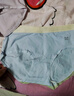 貓人內褲女純棉100%棉襠抗菌少女士?jì)妊澲醒笟獠粖A臀女生三角內褲頭 C-日系奶芙-杏色+綠色+淺藍- 3條 L 【建議體重100-120斤】 曬單實(shí)拍圖