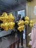 Smile Party紅色綠色圣誕節四葉草氣球拱門(mén) 運動(dòng)會(huì )周年開(kāi)業(yè)門(mén)面裝飾拱門(mén)氣球 四葉草-金色10個(gè) 曬單實(shí)拍圖