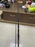 ABU GARCIA阿布黑船系列近海船竿泛用船釣竿輕硬耐用全FUJI海釣魚(yú)竿夜光竿稍 1.8m 60號 槍柄 曬單實(shí)拍圖