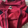 哈吉斯（HAZZYS）品牌童裝男女童衛(wèi)衣冬新品紅品彈力保暖加厚一體絨衛(wèi)衣 暗酒紅 145 曬單實(shí)拍圖