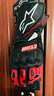 Alpinestars TWIN a星摩托車(chē)手套mm93馬奎斯聯(lián)名款機車(chē)騎行長(cháng)手套男 黑亮紅白 S 曬單實(shí)拍圖