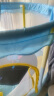 曼迪卡威（Mdikawe）蹦蹦床室内家用儿童宝宝弹跳跳床小孩玩具成人健身带护网 撞色烤漆单杠款蓝/直径1.2米 加厚护网/吸盘静音防滑腿 实拍图