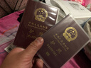 班哲尼 旅行護照防水套防磨損套 防濺水護照包 證件保護套護照夾 透明磨砂兩個裝 曬單實拍圖