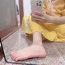 HR赫蓮娜輕奢滿天星腳鏈女時尚首飾品七夕情人節(jié)禮物送女友老婆 滿天星腳鏈 曬單實拍圖