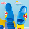 迪士尼（Disney）儿童拖鞋男孩蜘蛛侠软底凉拖居家室内防滑EVA洗澡拖鞋蓝180 实拍图