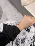 莉卡奎尼四葉草手鏈女生日禮物送女朋友老婆七夕情人節(jié)彩金18k金銀飾時尚 四葉草手鏈紅瑪瑙(奢華k金款） 曬單實拍圖