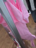 驰动儿童舞蹈服女童练功服秋冬长袖考级服装连体服棉芭蕾舞裙粉色4XL 实拍图
