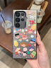 米弗希 適用三星S24+手機殼防摔s23ultra磨砂galaxy22相機合影小怪獸s23plus卡通可愛彩銀保護套男女 【滿屏蠟筆小新】灰黑色-彩銀IMD 三星Galaxy S24+ 曬單實拍圖