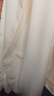 三彩2025夏季新款寬松涼感小西裝七分袖西服外套通勤氣質(zhì)M 曬單實(shí)拍圖