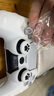 PlayStation 適用于索尼（SONY）PS5游戲機(jī)配件 5國(guó)行手柄 無(wú)線(xiàn)耳機(jī)/座充/攝像頭/連接線(xiàn) PS5原裝手柄專(zhuān)用防滑手柄套【白】+貓爪帽 曬單實(shí)拍圖