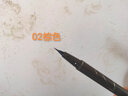 茗希芝（MINSHZEE）纖細(xì)眼線液筆初學(xué)者新手 01#黑色 曬單實(shí)拍圖