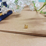 恩久黃金耳環(huán)女足金高級感耳骨釘新款迷你小巧耳釘養耳洞睡覺(jué)免摘 [單只]閃耀花耳釘(約0.18g) 曬單實(shí)拍圖