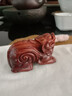 御木軒印度小葉紫檀木雕天祿貔貅紅木擺件實木工藝品隨身手把件車掛件 小葉紫檀貔貅手把件 曬單實拍圖