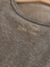 无印良品 MUJI 女式 天竺编织 T恤 短袖 正肩T恤 BBA01A2S 浅银灰色 M（160/84A） 实拍图