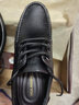 木林森品牌專(zhuān)賣(mài)休閑皮鞋男圓頭軟面軟底英倫真皮男鞋頭層牛皮系帶百搭鞋 曬單實(shí)拍圖