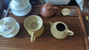 千絲家  茶盤實(shí)木家用排水式功夫茶臺茶海茶托盤辦公室電木茶盤 《沐清》黃檀色【50X32cm】 曬單實(shí)拍圖