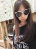 LDBE辣妹不規(guī)則設(shè)計(jì)感斜肩短袖T恤女2025新款夏季甜酷寬松露肩上衣潮 黑色 M 【100-120斤】 曬單實(shí)拍圖