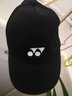YONEX尤尼克斯男女款運動(dòng)遮陽(yáng)帽棒球帽羽毛球帽子防曬帽 40067EX黑色 曬單實(shí)拍圖