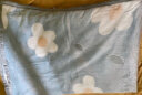 南极人薄毛毯牛奶绒毯子午睡毯盖毯珊瑚绒毯单人150*200cm毛巾沙发毯 实拍图