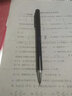 愛(ài)好（AIHAO）愛(ài)好4794墨酷mook亞克力金屬重手感學(xué)生考試專用0.5mm子彈頭中性筆透明子彈頭獨(dú)立包裝盒辦公水筆 亞克力款-深藍(lán)-拔帽款-4794 曬單實(shí)拍圖