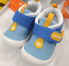 基諾浦（ginoble） 本體感鞋 6-10個(gè)月嬰兒地板鞋春秋款線(xiàn)下同款寶寶室內鞋TXGBT005 水晶藍/帆船藍 16.5 100mm 適合腳長(cháng)100-105mm 曬單實(shí)拍圖