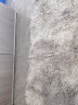 太美鑫 北欧ins扎染渐变色地毯客厅网红长毛飘窗铺满卧室家用床边毯定制 扎染-水灰色 50厘米宽×160厘米长 实拍图