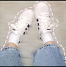 阿迪達(dá)斯 （adidas）金標(biāo)貝殼頭女鞋男鞋春季新款低幫減震休閑小白鞋三條紋板鞋運(yùn)動(dòng)鞋 EG4958/金標(biāo)貝殼頭/店長(zhǎng)推薦 38 曬單實(shí)拍圖