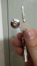 汇乐斯 MS401十字大盖铜芯转舌锁 电表水表箱柜锁 配电箱柜门锁 实拍图