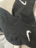 耐克（NIKE）官方襪子男襪女襪 春季新款簡約耐磨透氣跑步休閑訓練健身中 SX7677-010/三雙裝黑色 M 曬單實拍圖