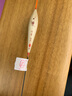 阿盧專(zhuān)賣(mài)新款LPA63立式浮漂黑坑競技鯽魚(yú)鯉魚(yú)離底接口綜合蘆葦浮標 LPA63 17目 正常尾 1號（吃鉛量約1.16克） 曬單實(shí)拍圖