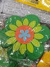 小學(xué)教室文化主題墻貼裝飾材料幼兒園環(huán)創(chuàng)布置班級(jí)黑板報(bào)花邊框 綠色花朵 中 曬單實(shí)拍圖