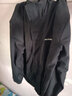 杰門(mén)森外套男春秋季假兩件外套男連帽寬松秋季棒球服港風(fēng)學(xué)生休閑夾克男 黑色 2XL (建議體重140-150斤) 曬單實(shí)拍圖