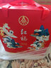 五糧液（WULIANGYE）生態(tài)釀酒 紅福牌·紅福春 綠豆酒  52度 500mL 2瓶 禮盒裝 曬單實(shí)拍圖