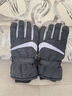 暢印滑雪羽絨手套男冬季加絨加厚騎摩托車(chē)防寒防滑觸屏女冬天騎行保暖 灰色 曬單實(shí)拍圖