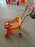 外婆橋寶寶竹藤推車(chē)輕便小孩兒童藤椅藤編竹編小推車(chē)夏季透氣仿藤嬰兒車(chē) T803+枕頭 曬單實(shí)拍圖