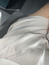 范思藍恩夏季設(shè)計感高腰短褲女夏季新款直筒闊腿褲子通勤百搭短褲 杏色 L 曬單實拍圖