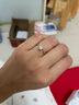小白光（light mark）扭臂18k金六爪培育鉆石戒指女結(jié)婚 求婚送女友節(jié)日禮物 D-E色/SI 主鉆 30分 曬單實拍圖