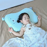 溫歐（veeou）兒童硅膠枕頭1-3-6-12歲可水洗嬰兒小學(xué)生孩子幼兒園寶寶卡通枕頭 普特綠貝卡熊 A枕芯(適合3-18個月)+枕套 曬單實拍圖