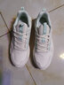 安踏（ANTA）加絨運動(dòng)鞋女鞋棉鞋女士冬季保暖皮面防潑水軟底減震輕便跑步鞋子 【漫步皮面】象牙白/泡沫綠-8 36.5 曬單實(shí)拍圖
