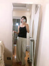 悠曼婭吊帶背心女莫代爾內(nèi)搭帶胸墊一體式夏季薄款無(wú)袖打底外穿長(zhǎng)款上衣 黑色 XL (建議120-140斤) 曬單實(shí)拍圖
