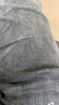 ABLE JEANS【修身褲】男士水洗牛仔褲修身直筒褲子男舒適日常休閑褲長(cháng)褲 深隕石灰 38 /34 曬單實(shí)拍圖