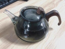 怡品堂 茶壺玻璃泡茶壺 家用茶水分離泡茶煮茶器可加熱耐熱玻璃茶具帶過(guò)濾內(nèi)膽高硼硅水壺 墨色熙園壺500ml 曬單實(shí)拍圖