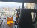簡(jiǎn)纖 全自動(dòng)下上水電熱燒水壺泡茶專用保溫一體抽水電磁爐功夫茶壺家用不銹鋼款 魔幻黑-雙爐-煮茶-桶裝水-23*37 曬單實(shí)拍圖