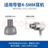 魔律適用于SONY索尼MDR-EX255AP硅膠套WI-1000X耳機套入耳式EX750耳帽耳塞配件 【透明灰】大中小各1對 曬單實拍圖